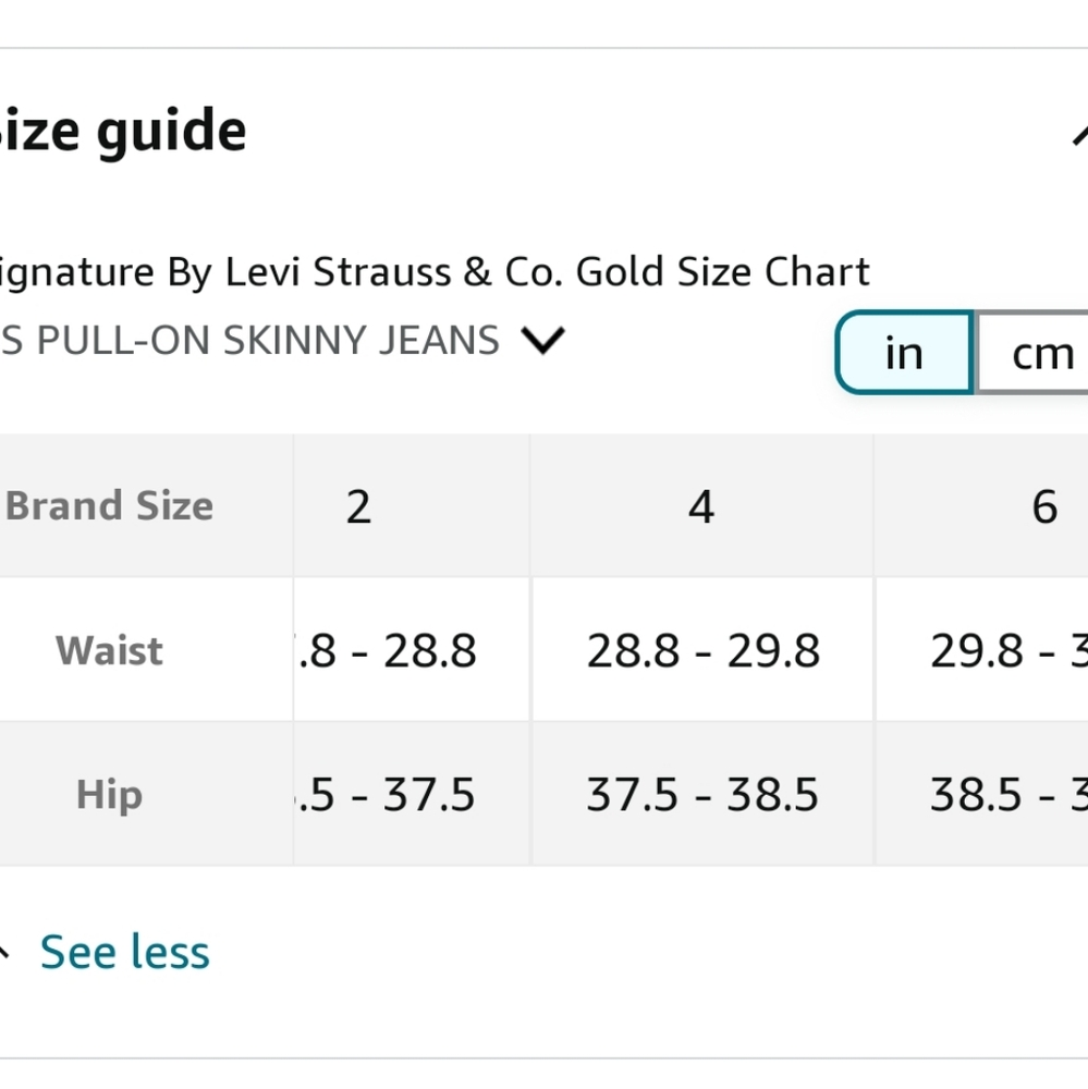 NWT Totally Shaping Pull-on Skinny Pants (Lt Pink) - LEVI STRAUSS - Picture 3 of 10